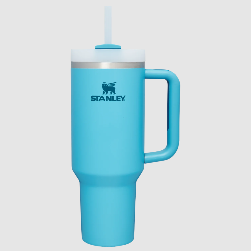 Pool Blue Stanley Cup | Stanley Mug | Water Bottle | Stanley Cup |  Stainless Steel Travel Mug