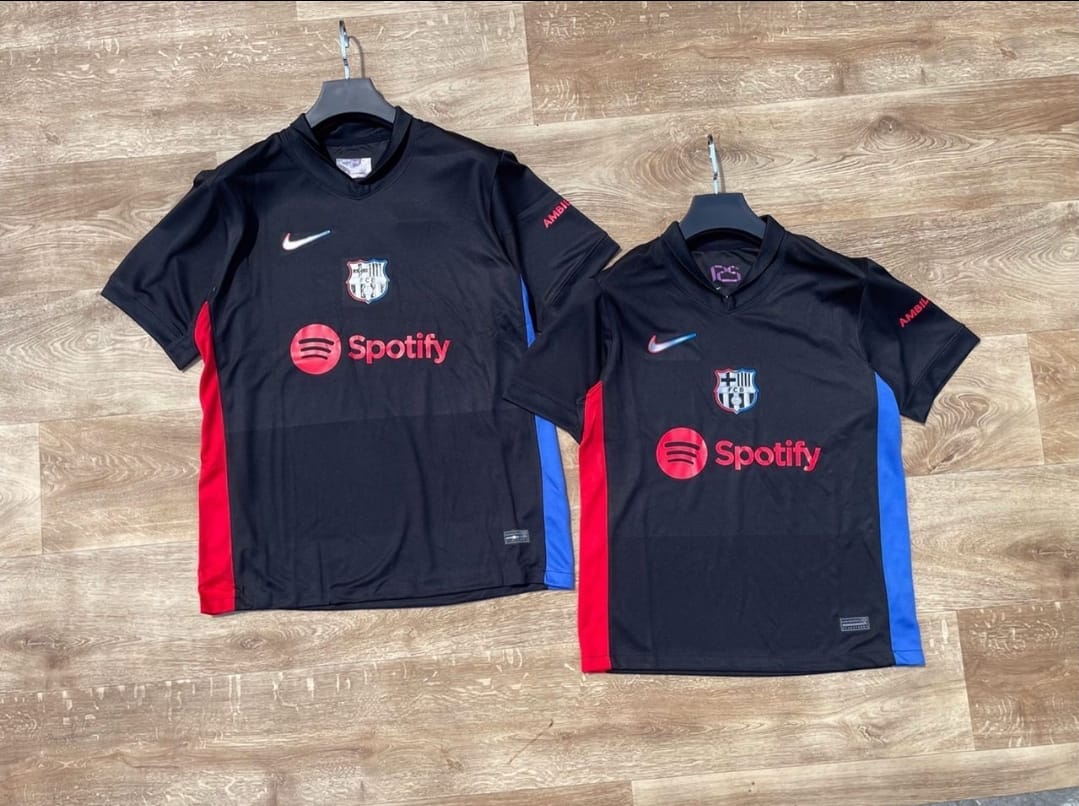 Barcelona 2024/2025 Away Kit Jersey Tops T-Shirts
