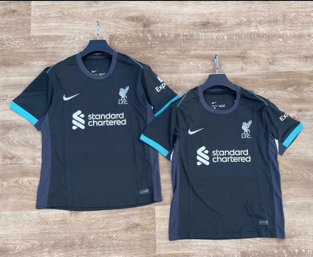 Liverpool Away Jersey 2024/25 Tops T-Shirts