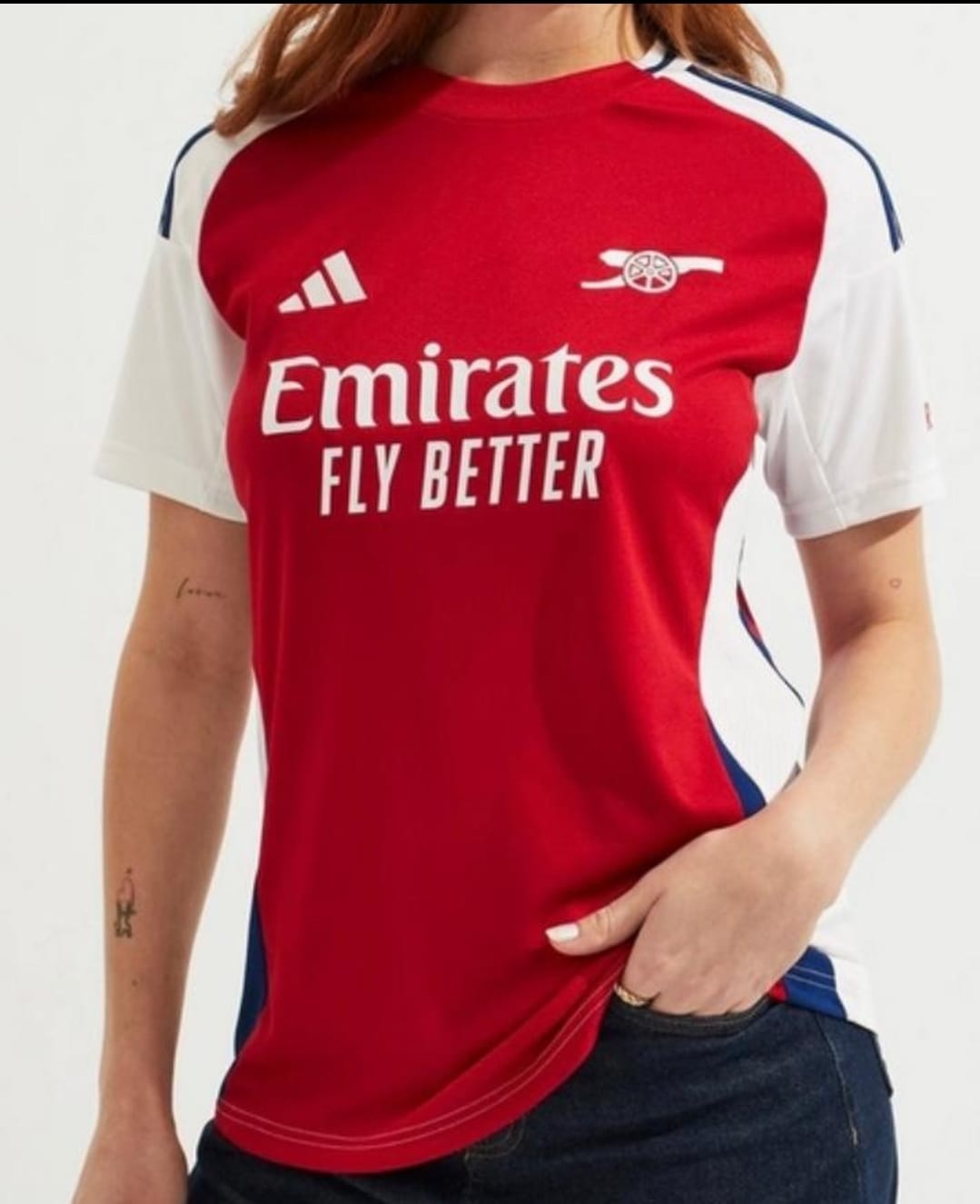 Ladies Classy Arsenal Womens 24/25 Authentic Home Jersey Tops T-Shirts