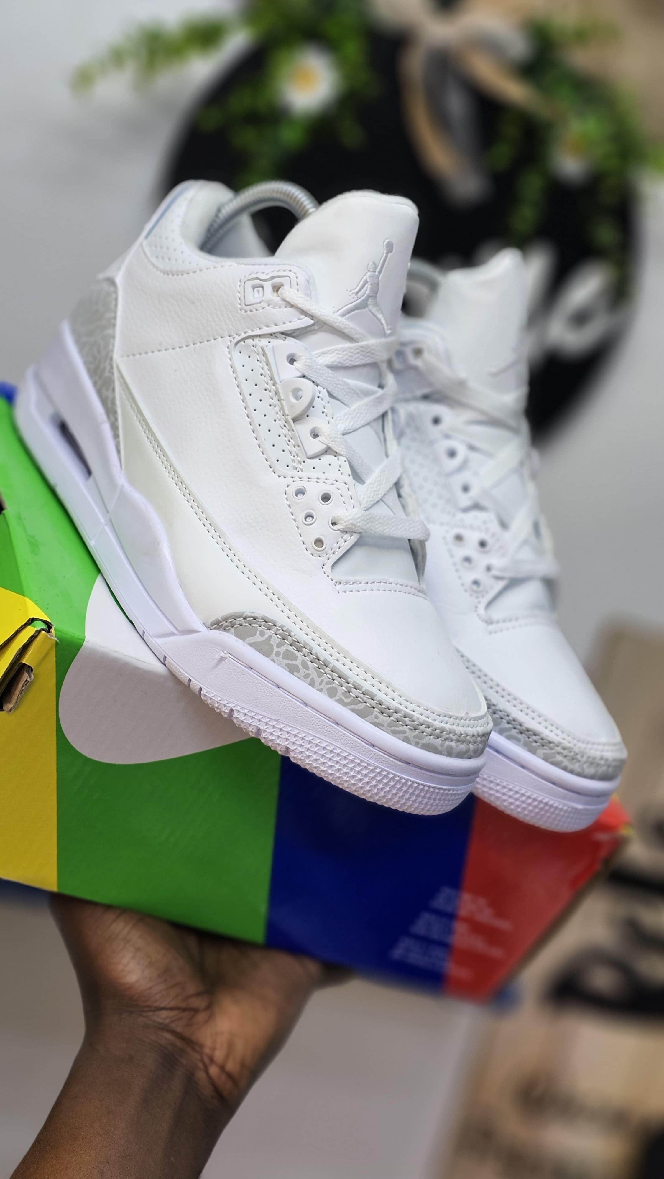 OFFER All black and white J3 Unisex sizes Men's Shoes Sneakers