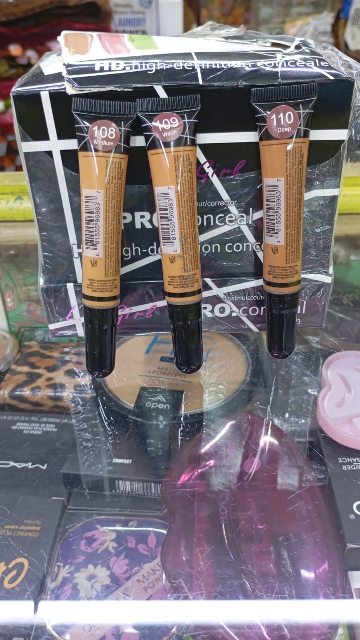 High Definition Pro-concealer for face/skin toning (NO. 108(1), 109(2), 110(3))  Face Concealers & Neutralizers
