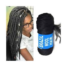 Crazy Offer Order 1 pc BRAZILLIAN WOOL HAIR on offer @110kes Hair Braid