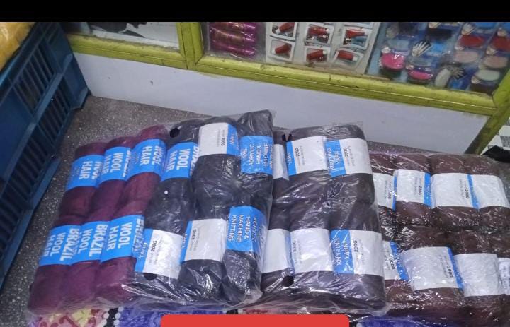 Crazy Offer Order 1 pc BRAZILLIAN WOOL HAIR on offer @110kes Hair Braid