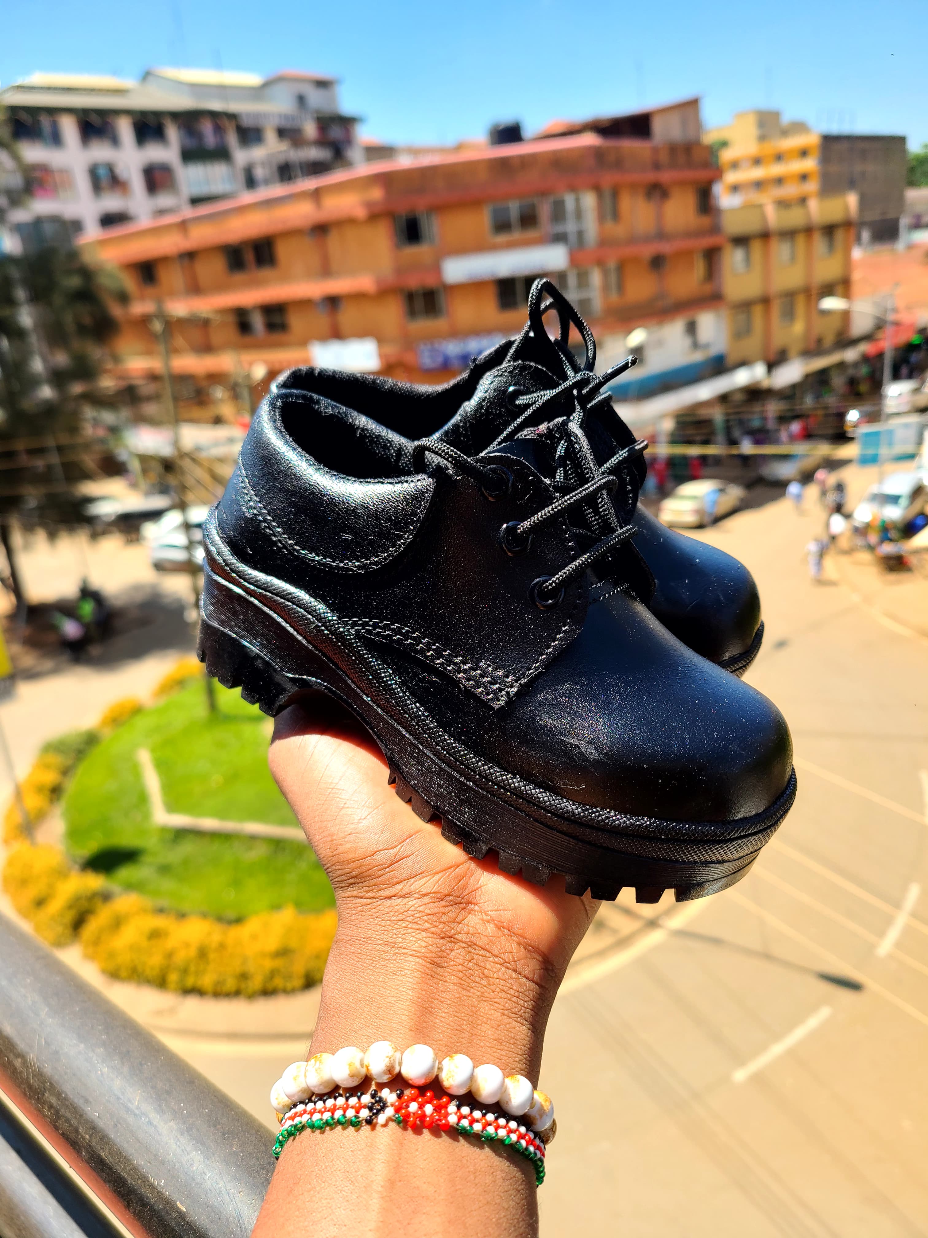 Tough sole BACK TO SCHOOL UNISEX DESCENT FOOTWEAR Girls and Boys' Shoes  Oxfords