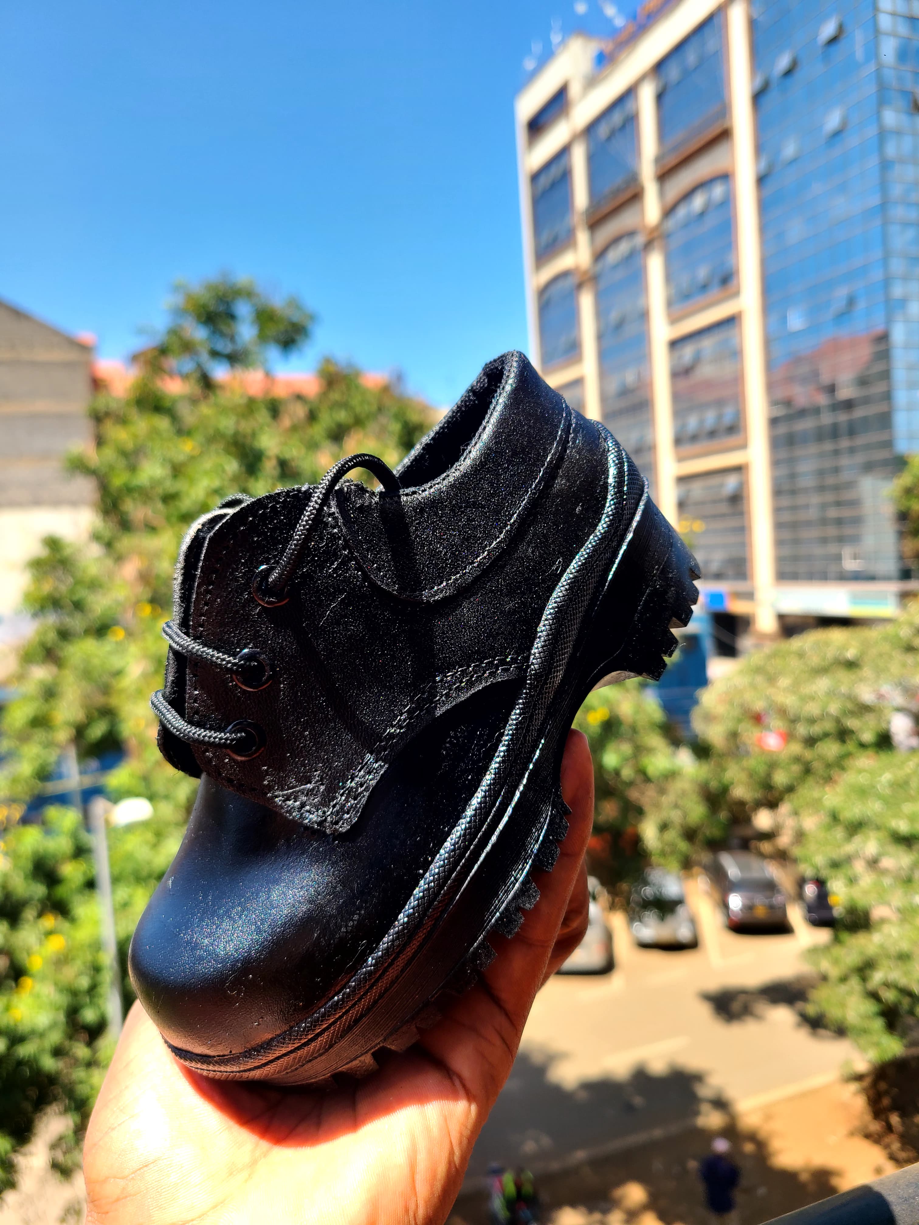 Tough sole BACK TO SCHOOL UNISEX DESCENT FOOTWEAR Girls and Boys' Shoes  Oxfords