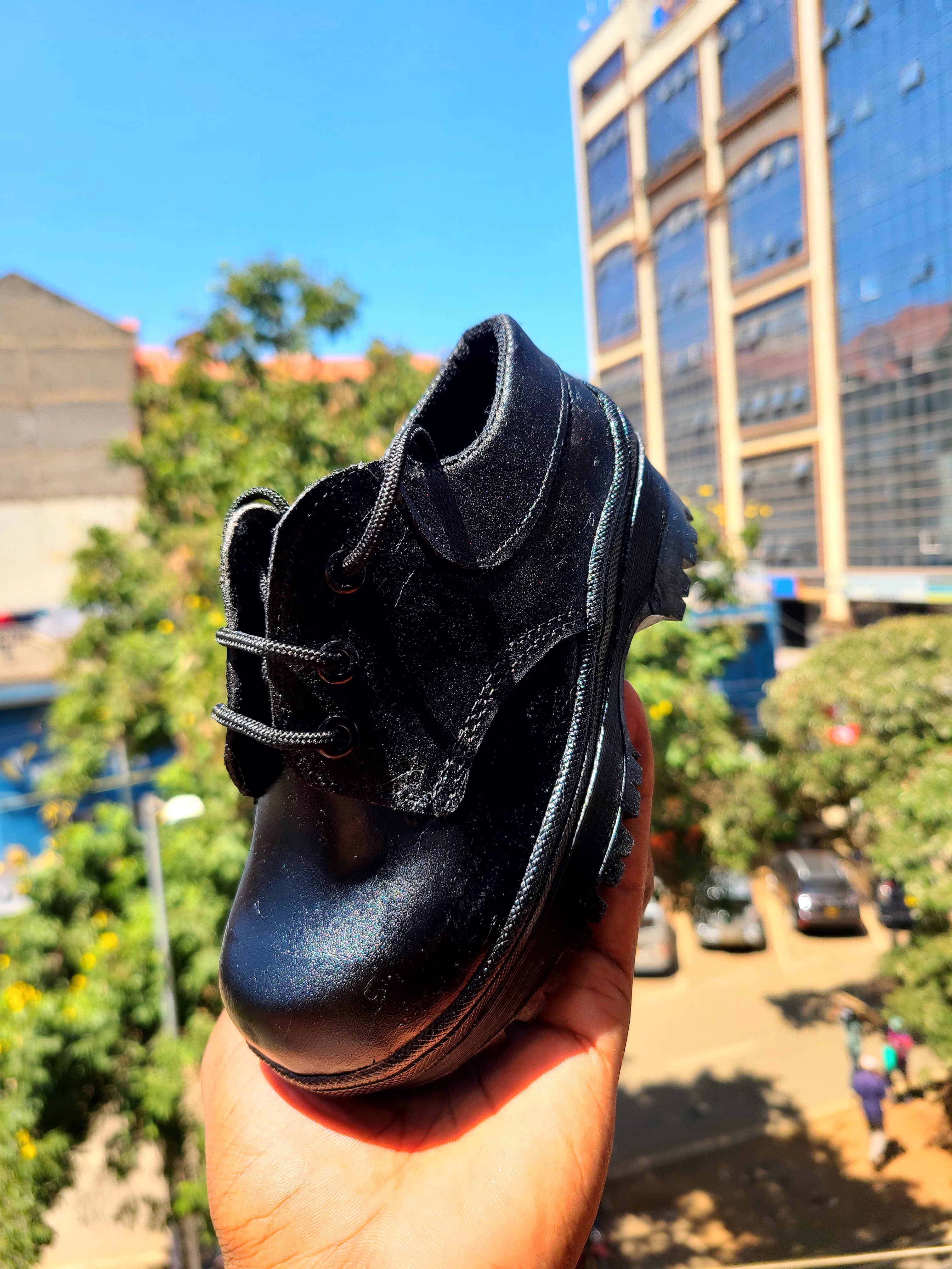 Tough sole BACK TO SCHOOL UNISEX DESCENT FOOTWEAR Girls and Boys' Shoes  Oxfords