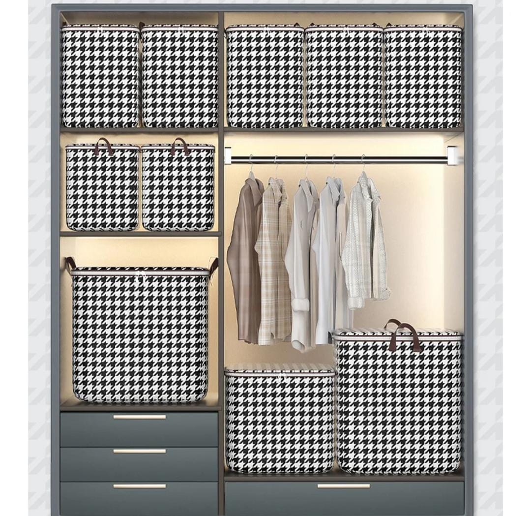 Large capacity Quilt storage bags/Duvet Bags For your duvet,blankets,Clothes toys shoes etc Lidded Storage Bins