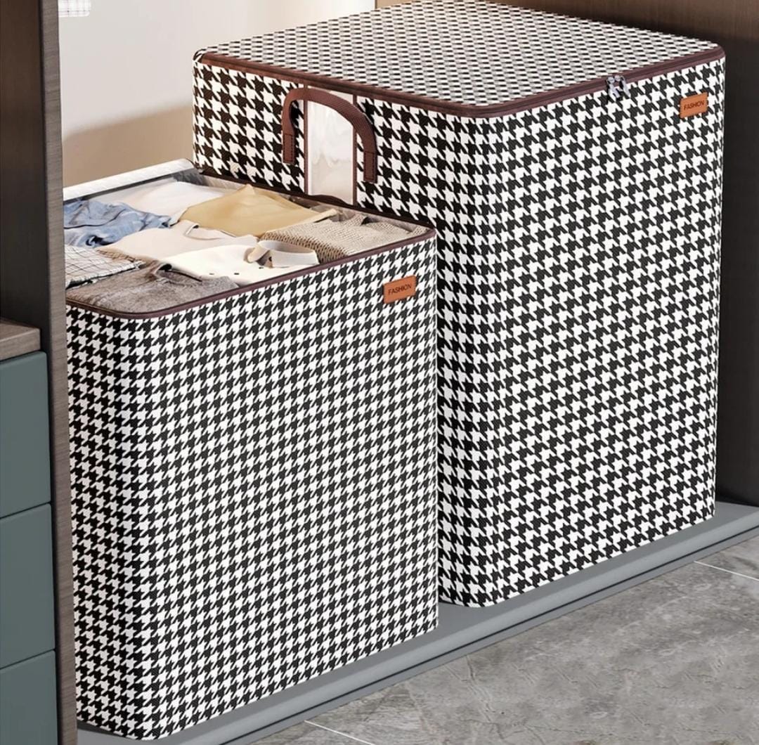 Large capacity Quilt storage bags/Duvet Bags For your duvet,blankets,Clothes toys shoes etc Lidded Storage Bins