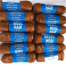 BRAZILLIAN WOOL YARN 100% ACRYLIC 70g For Braiding Hair Braid