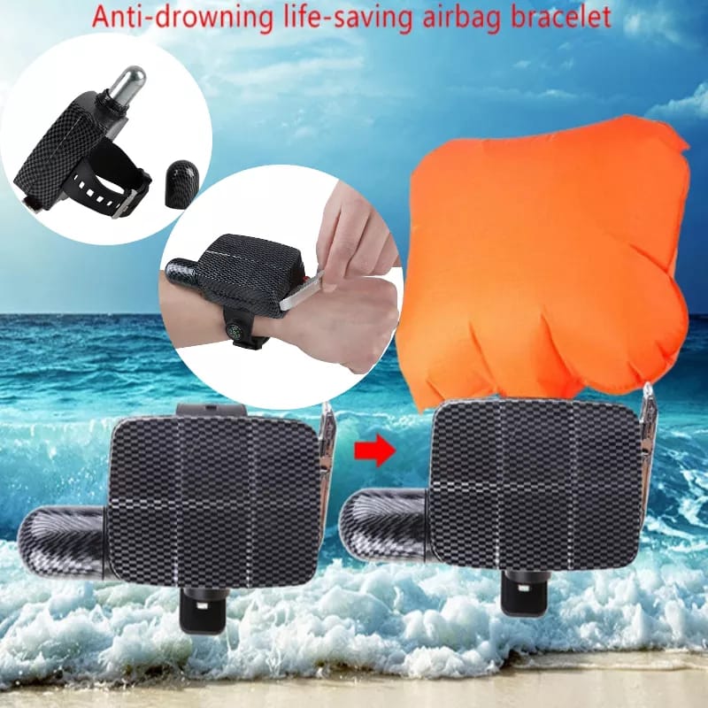 Anti-drowning bracelet With increased cases of kids drowning and adult too, this is a perfect life saving gadget, any household must have for each family member