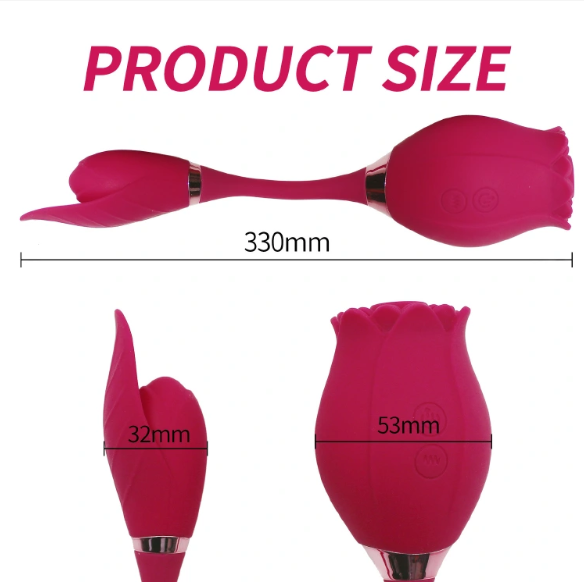 HOT SALE Rose Sex Toy For Ladies Sex Products For Women Sucking Vibration Female Licking Massage Masturbation sex toys adult gift HOT SALE Rose Sex Toy For Ladies Sex Products For Women Sucking Vibrat view 3