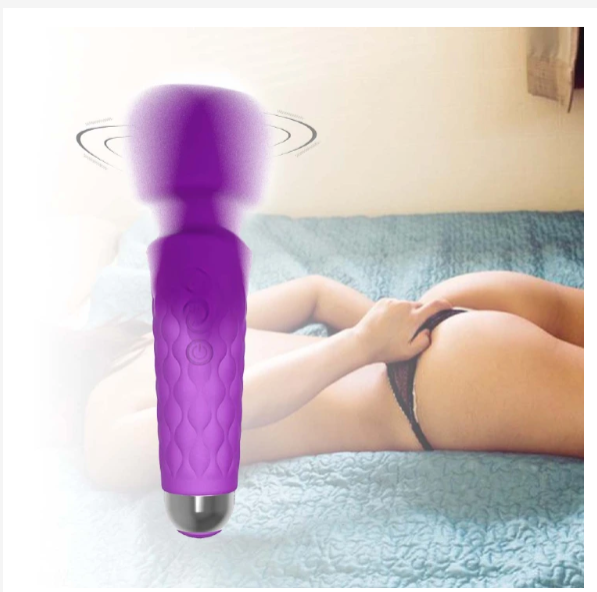Wand Massager Clitorial Masturbator Rechargeable Handhold Cordless Portable Body AV Magic Vibrator For Women Men Adult Sex Toy for Muscle Relax Valentine Gift for Girlfriend Wife Wand Massager Clitori - image 4