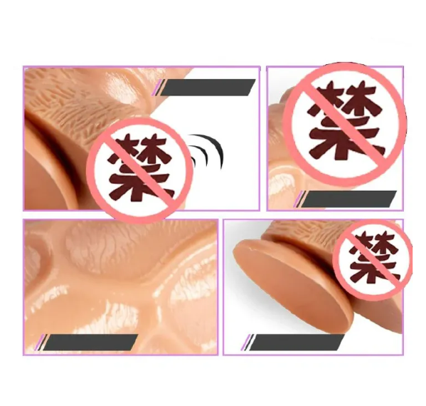 Silicone Woman Sex Toy Realistic Dildo Strong Suction Cup Hands-free Play Huge Realistic Penis G-Spot Stimulation Dildos Female Adult Sex Toys