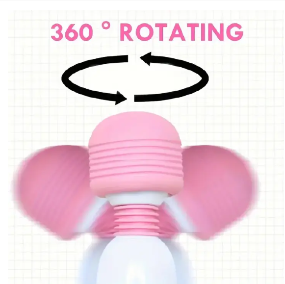 Powerful Personal Massager for Women: Rechargeable AV Stick Vibrator with 360° Rotating Functionality Powerful Personal Massager for Women: Rechargeable AV Stick Vibrator with 360° Rotating Functional - image 5