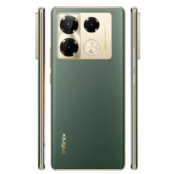 Refurbished Infinix Note 40 PRO plus + 5G 256GB+16GB (8+8)GB RAM 6.78" Amoled Screen Wireless Charge Support Dual sim 4600mAh Battery 100W Charging 108MP Camera Android 15 MediaTek Helio G99 Ultimate
