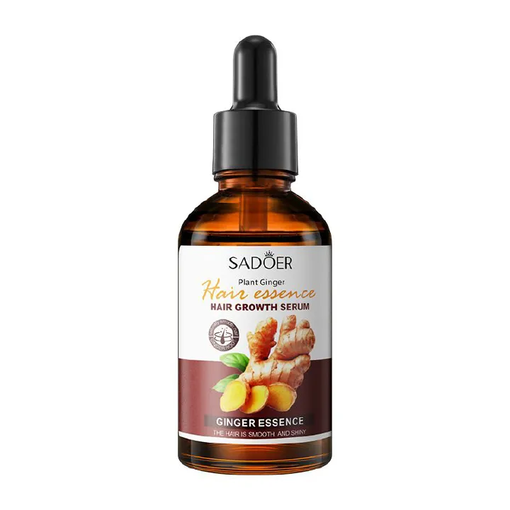 30ML Hair Growth Serum Ginger Fast Repair Hair Essential Oil Hair Care Prevent Hair Loss Oil Scalp Treatment Nourish Hair Care Anti Dandruffs Hair Essence 30ML Hair Growth Serum Ginger Fast Repair Hai