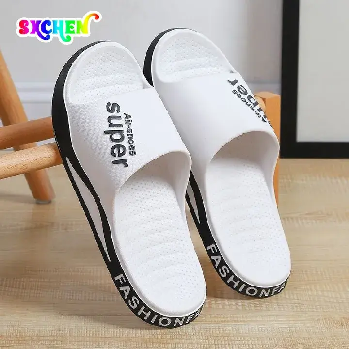 Men’s Shoes Men Slippers Boys Outer Wear Home Non-Slip Thick-soled Indoor Slippers and Slippers Lightweight Outdoor Sports Unisex Breathable Anti-skid Dad Beach Walking Shoe Party Men’s Shoes Men Slip