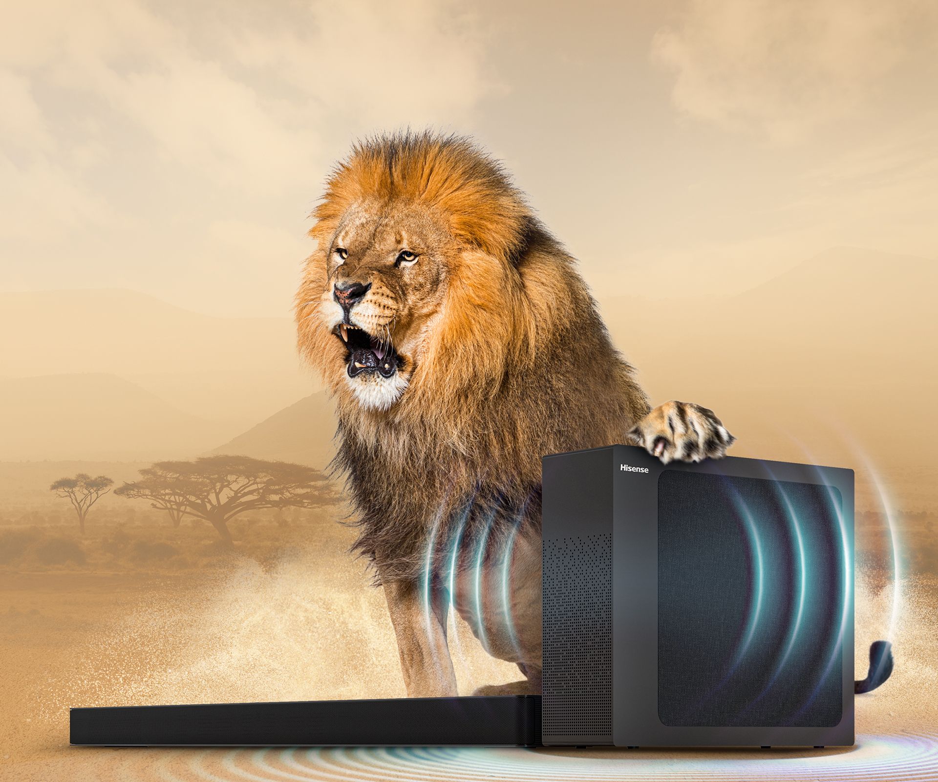 OFFER!! OFFER!! High Quality Hisense Soundbar 2.1CH (The Beast) HS2100