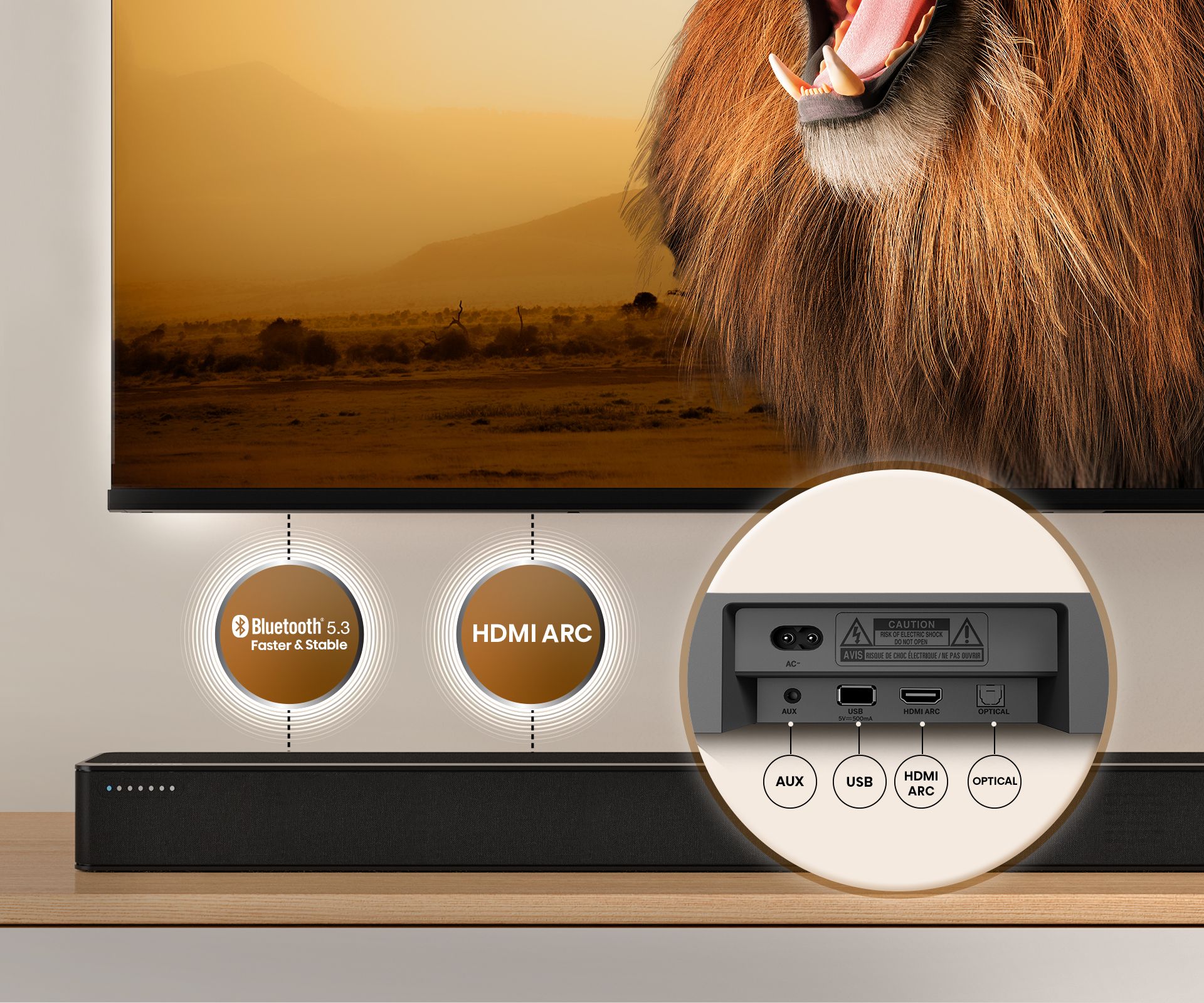 OFFER!! OFFER!! High Quality Hisense Soundbar 2.1CH (The Beast) HS2100