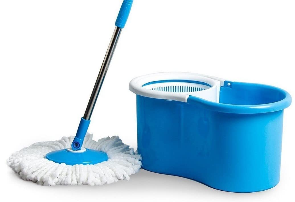 Home Cleaning Supplies Spin mop with Metallic Insert