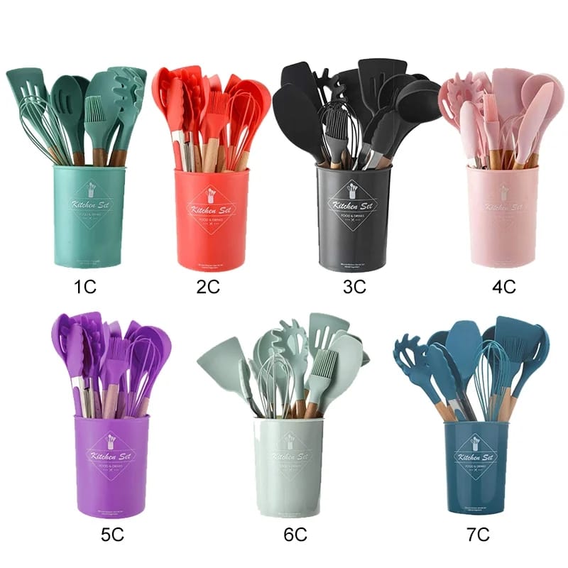Quality Silicon spoons (inbox preferred color)