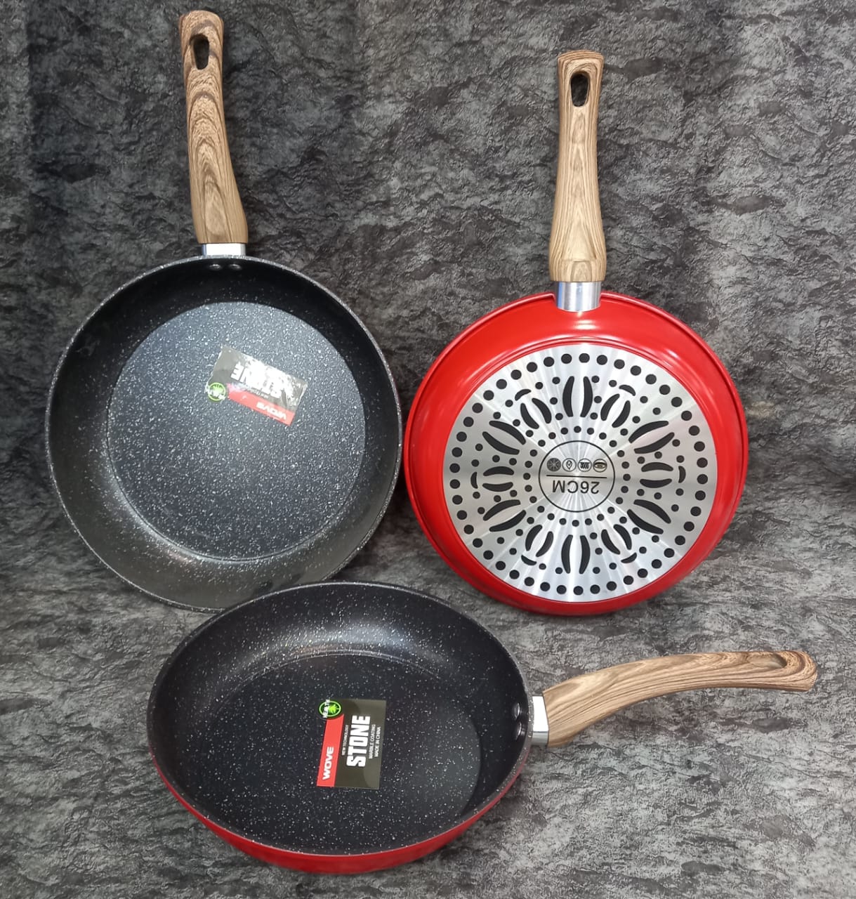 26cm Non-stick redstone cooking pan