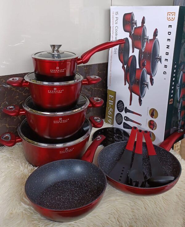 Classy 15 pcs edenberg nonstick