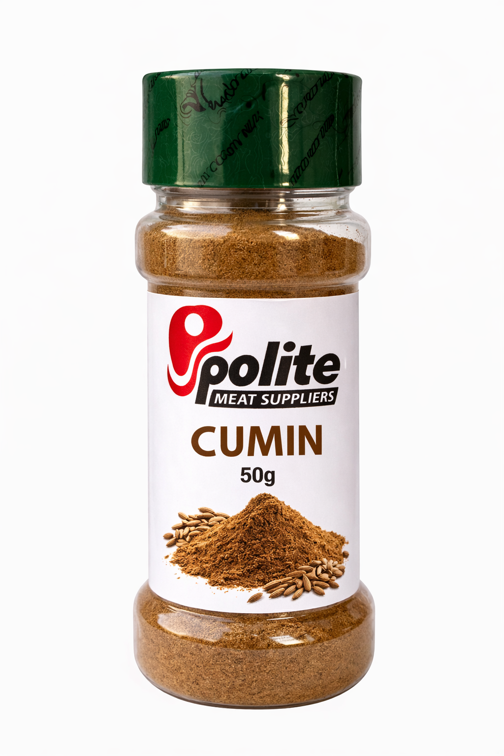 Pure organic cumin seed powder