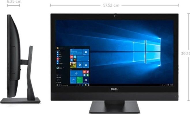 ( Plus free Mouse&Keyboard ) Refurbished Dell OptiPlex 7450 Intel Quad Core i5 7th Gen 8GB Ram 256GB SSD 23.8" FHD All in One Desktop  Refurbished Desktops Monitor Computer
