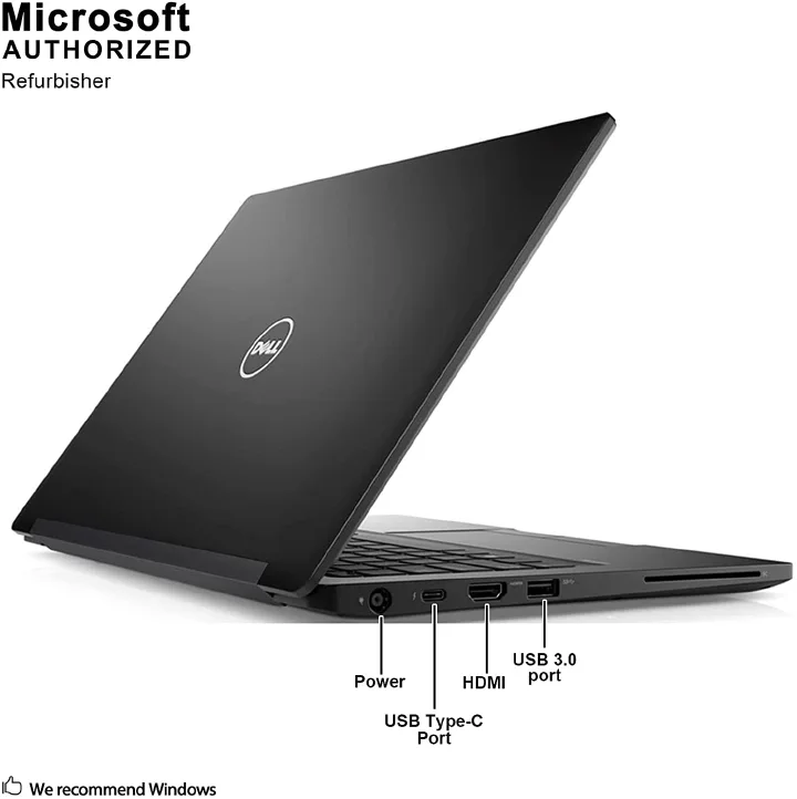 Refurbished Dell Laptop Dell Latitude 7280 INTEL CORE i5 - 8300U @ 2.60GHz | 8GB RAM | 256GB SSD | Refurbished Laptop Computer | Notebook