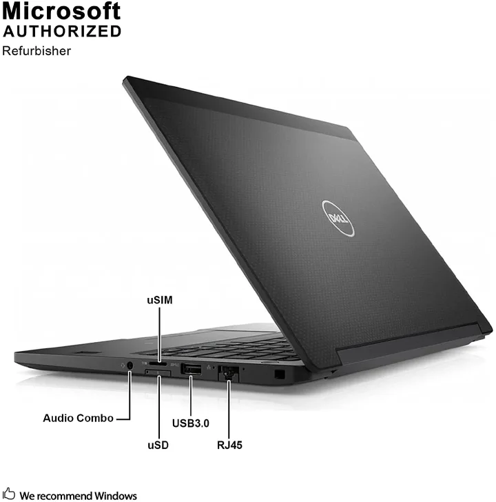 Refurbished Dell Laptop Dell Latitude 7280 INTEL CORE i5 - 8300U @ 2.60GHz | 8GB RAM | 256GB SSD | Refurbished Laptop Computer | Notebook