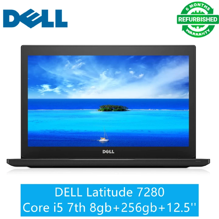 Refurbished Dell Laptop Dell Latitude 7280 INTEL CORE i5 - 8300U @ 2.60GHz | 8GB RAM | 256GB SSD | Refurbished Laptop Computer | Notebook