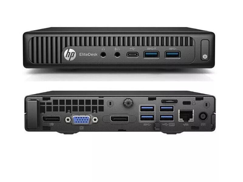 Refurbished HP EliteDesk 800 G1 Intel Core i7 4th Gen 3.2Ghz 8GB RAM 500GB Refurbished Desktop HDD Windows 10