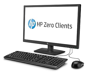 (with VGA port ) Refurbished HP t310 All-in-One Zero - thin clients 23'' INCH Edge to Edge Monitor (TERA2321, Flash, Black, DDR3-SDRAM, LED, 10/100/1000Base-T(X) Refurbished Monitor Computer