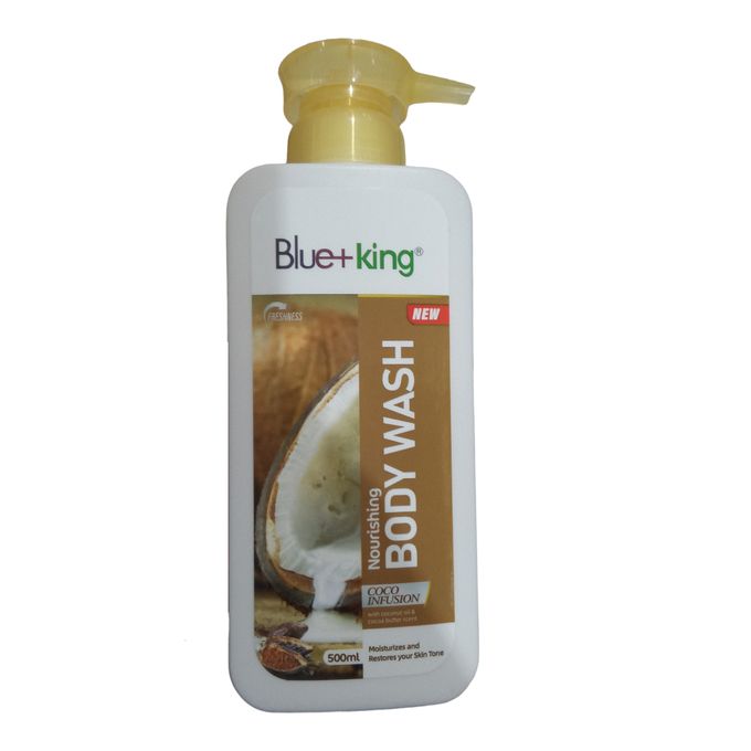 Blue King COCO INFUSION Nourishing Body Wash with Coconut oil and Cocoa Butter Scent