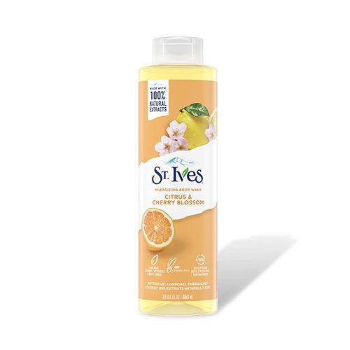St Ives ENERGIZING BODY WASH CITRUS & CHERRY BLOSSOM