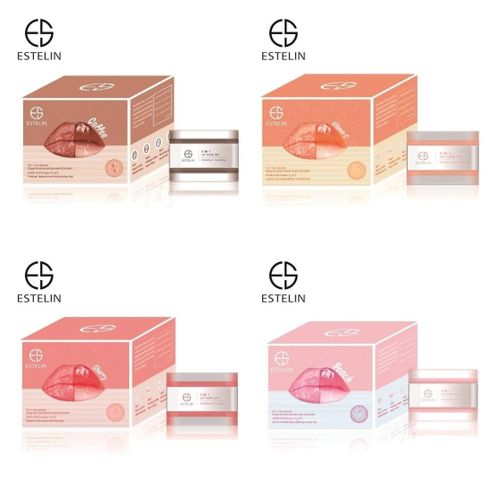 ESTELIN Sugar Lip Scrub, Lip Balm & Lip Mask 3 In 1 Lip Care