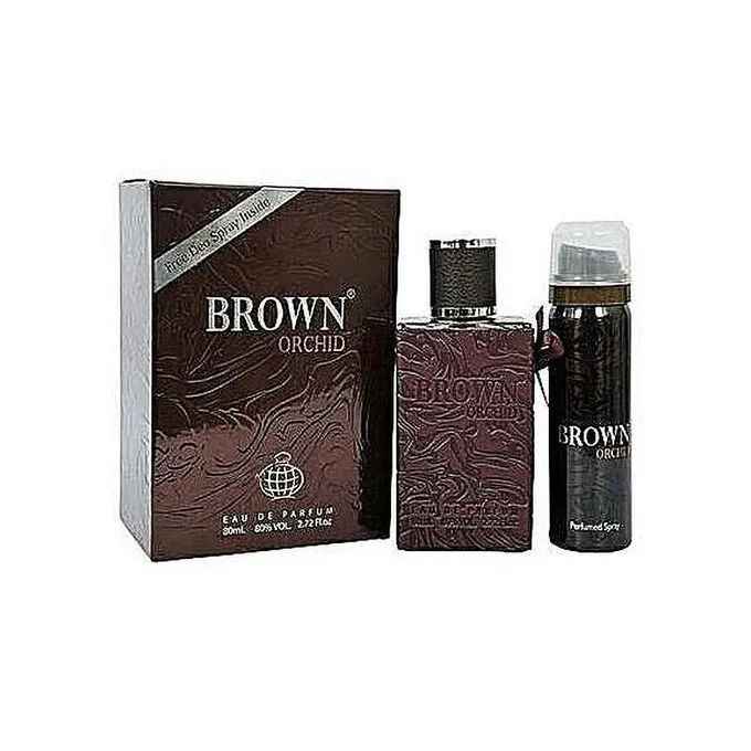 Brown Orchid, Original classy perfume for men+Free Deao/body spray