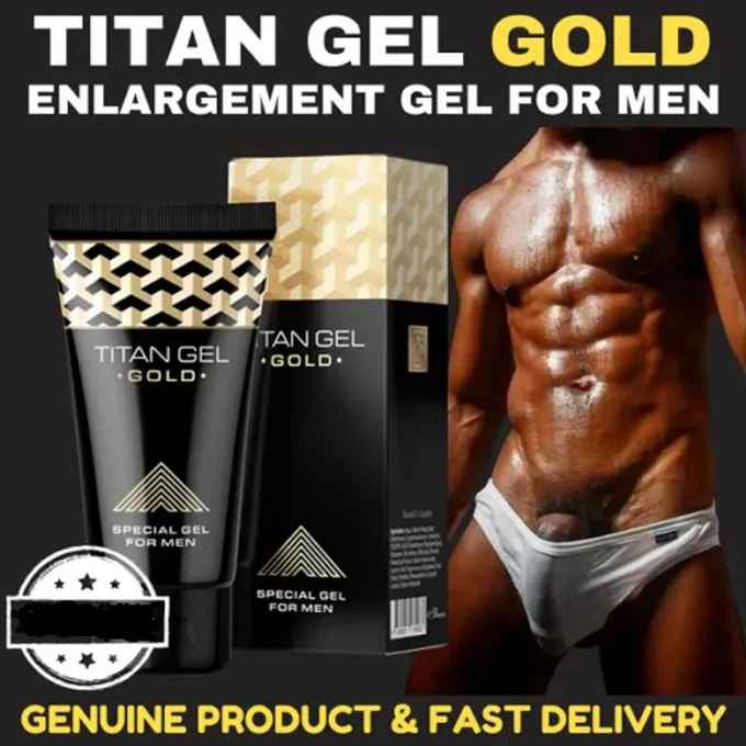 TITAN Penis Enlargement Cream GOLD Intimate Gel for Man for Dick Help Male Potency Penis Growth Delay Cream Sexual -