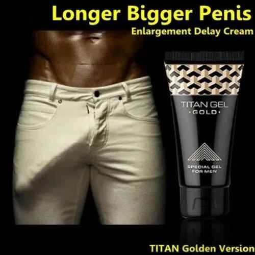 TITAN Penis Enlargement Cream GOLD Intimate Gel for Man for Dick Help Male Potency Penis Growth Delay Cream Sexual -