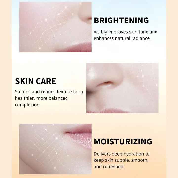 5PCS Vitamin C Skin care Set– SA-DOER Skin Care Set with Cleanser, Toner, Serum, Lotion & Face Cream, Hydrating Brightening Skincare Gift for Women and Men, Travel Size