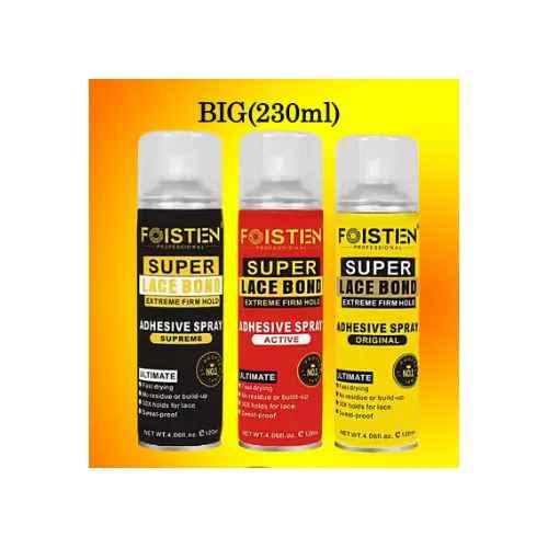 Foisten Lace Melting Spray Wig Glue – Extra Strong Active Adhesive Spray for Wigs, Frontals & Closures, Long-Lasting Lace Melt – Original or Supreme Formula