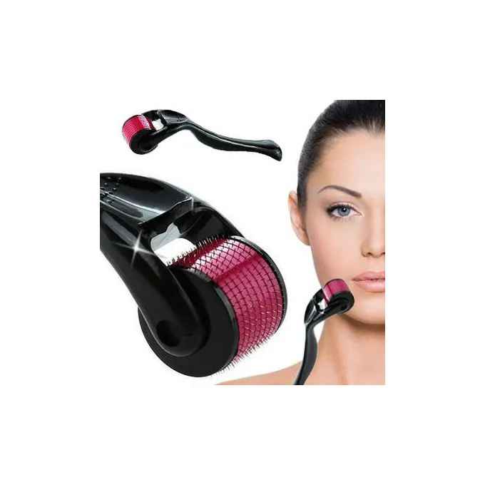 Micro Needles Therapy 0.5 mm Derma Roller Hair Growth Beard Growth Anti-Wrinkle Derma Roller, Anti Stretchmarks, Anti Black Heads