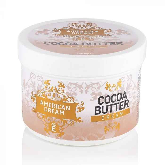 American Dream Cocoa Butter Cream 500ml – Deep Moisturizing Skin Cream for Soft & Smooth Skin