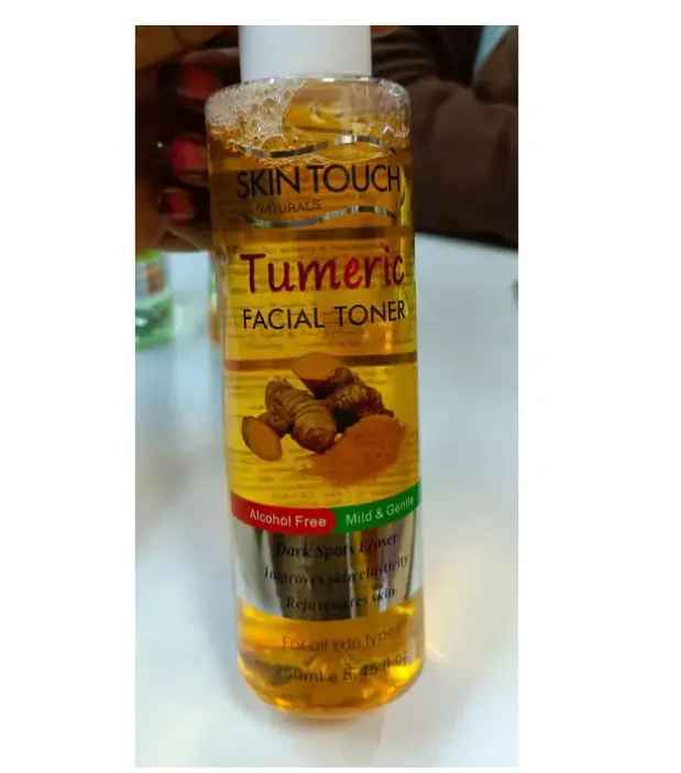 Skin Touch Naturals Tumeric Facial Toner; Dark spots eraser, improves skin's elasticity & rejuvenates skin.