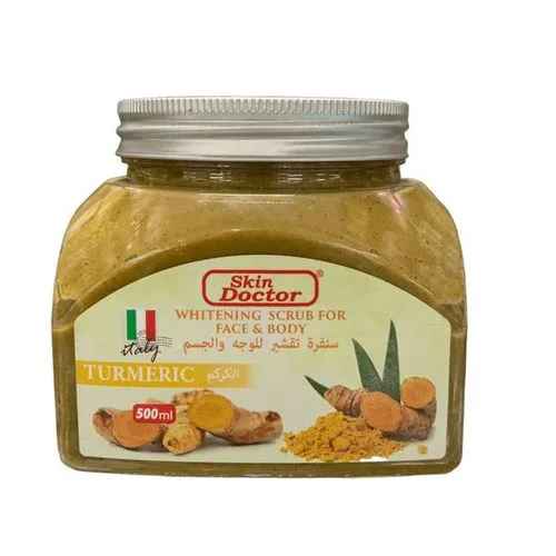 Skin Doctor Turmeric Face & Body Scrub – Natural Brightening & Exfoliating Cream
