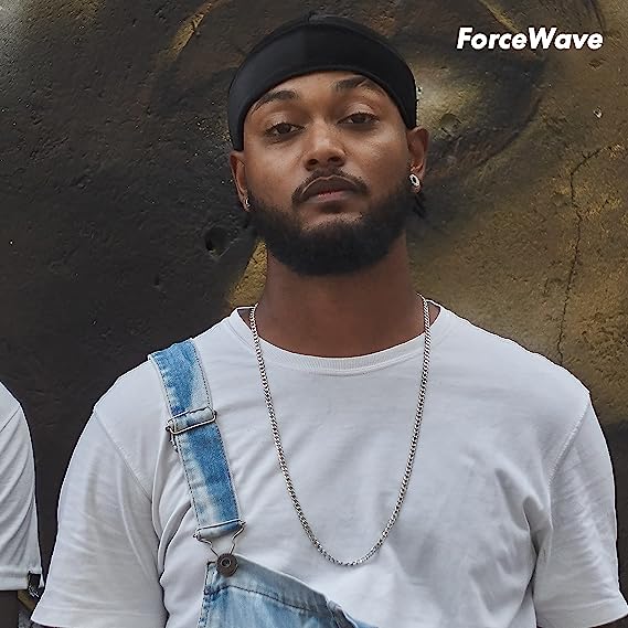 Velvet Black Durag Men Durag 360 Wave With FREE WAVE CAP