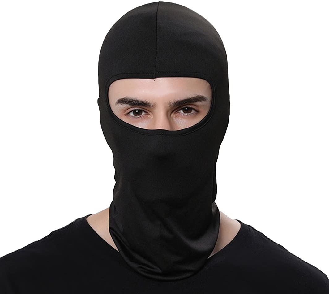 Face Hat for Outdoor Airsoft Motorcycle Ski Mask Winter Sun Balaclava Black Tactical Hood Helmet