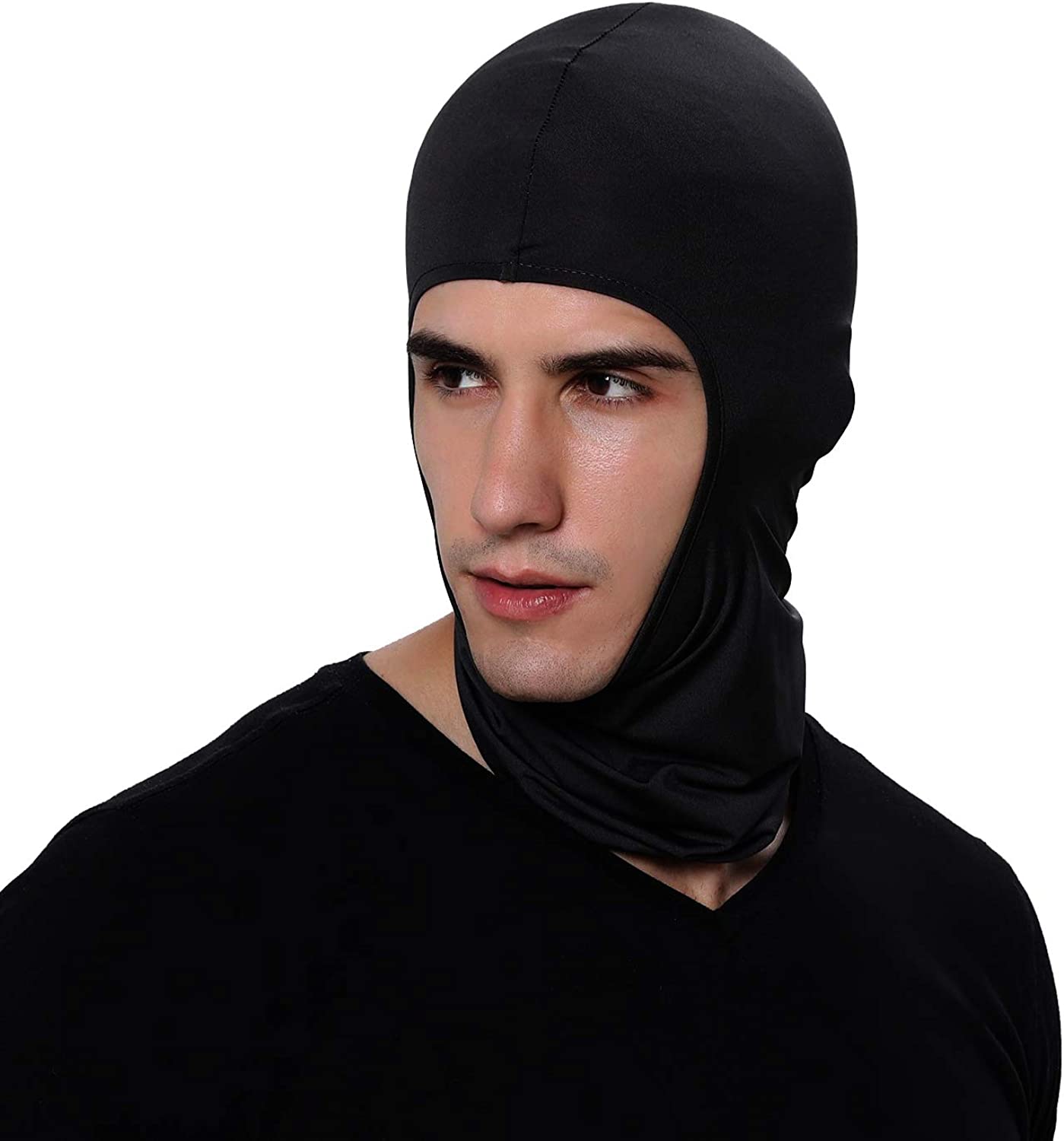 Face Hat for Outdoor Airsoft Motorcycle Ski Mask Winter Sun Balaclava Black Tactical Hood Helmet